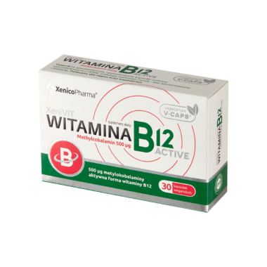XeniVIT Witamina B12 Active 30 kaps.