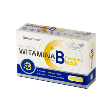 Vitamin B Complex MAX 30 caps.